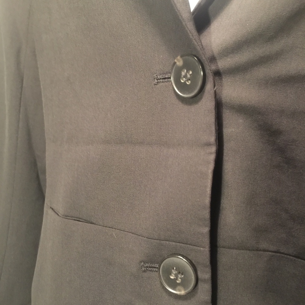 Theory Black Double Button Blazer - image 3